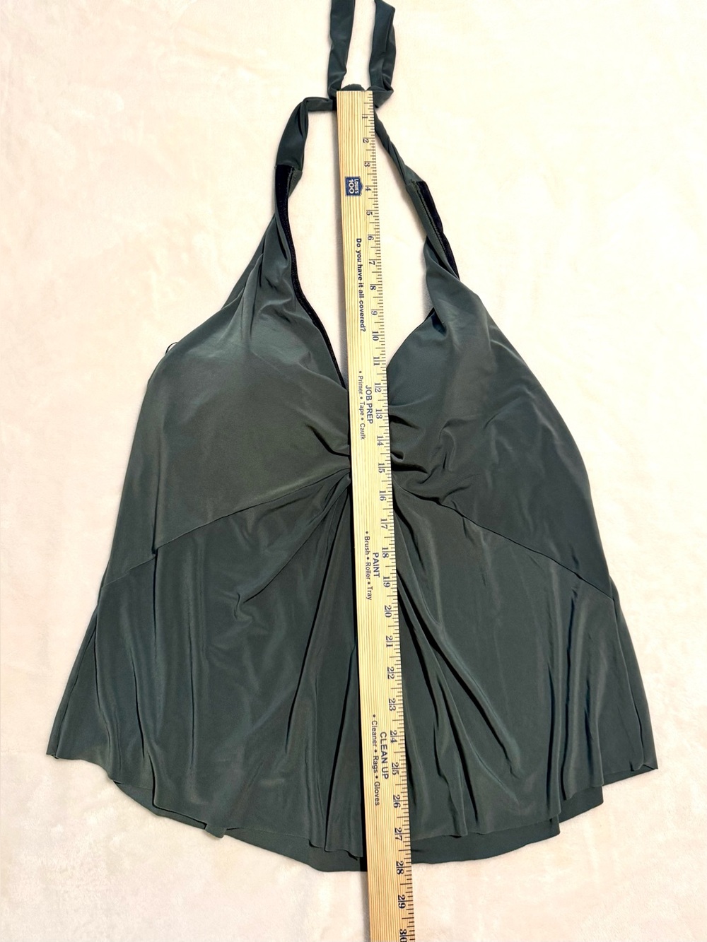 Magicsuit Mallory Halter Soft Cup Tankini Swim Suit In Military Green Women’s 16 - Picture 10 of 11